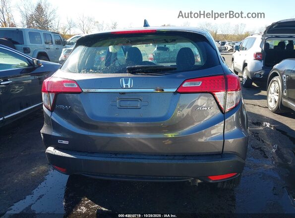 3CZRU6H39LM718137 2020 HONDA HR-V Gray 