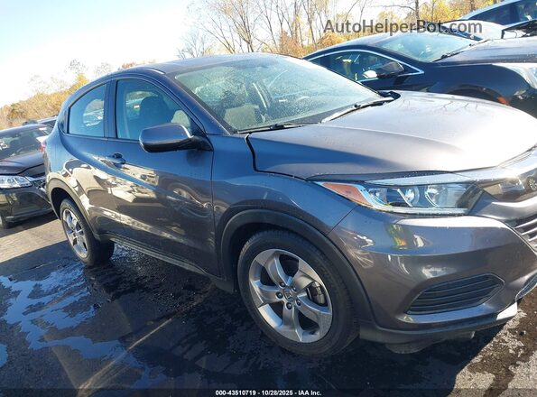 3CZRU6H39LM718137 2020 HONDA HR-V Gray Widok wnętrza z tyłu
