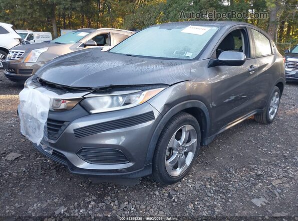 3CZRU6H3XLM721323 2020 HONDA HR-V Gray Առջևի ձախ երեք քառորդ տեսարան