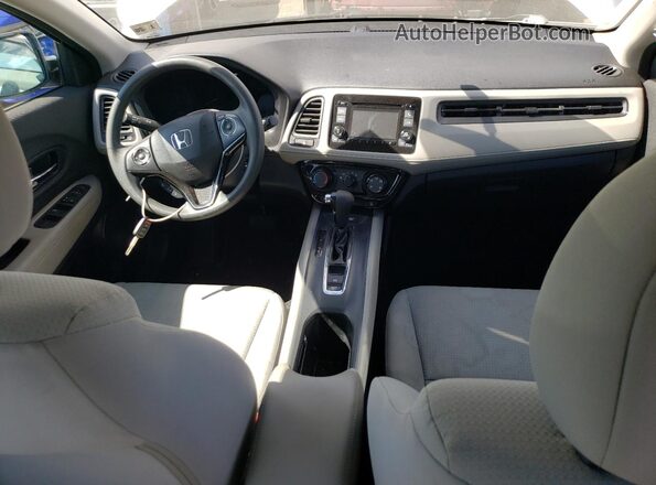 3CZRU6H3XMM708136 2021 HONDA HR-V White Առջևի վահանակի տեսք