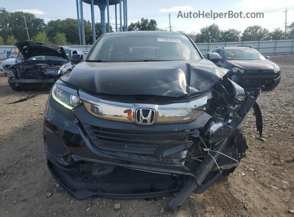 3CZRU6H3XMM746644 2021 HONDA HR-V Black Դիմացի տեսք