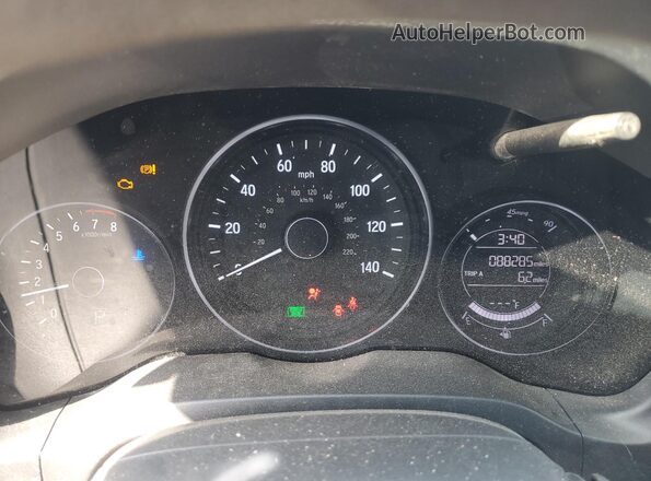 3CZRU6H3XMM746644 2021 HONDA HR-V Black Սարքավորումների վահանակի տեսք
