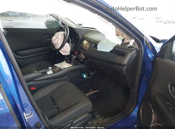 3CZRU6H52LM707322 2020 HONDA HR-V Blue Вид салону спереду