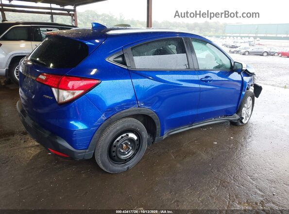 3CZRU6H52LM707322 2020 HONDA HR-V Blue Задня права чверть
