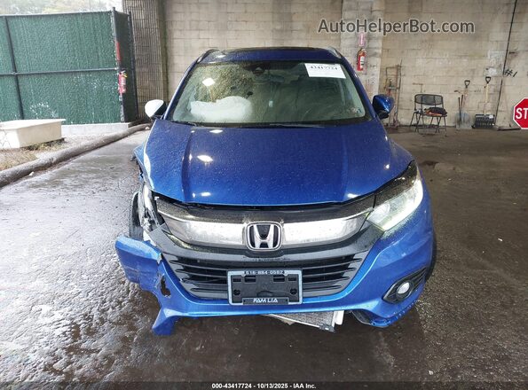 3CZRU6H52LM707322 2020 HONDA HR-V Blue Вид щитка приладів