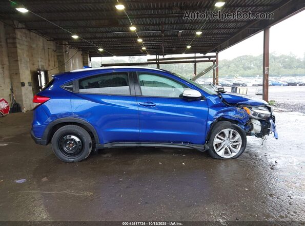 3CZRU6H52LM707322 2020 HONDA HR-V Blue Вид задньої частини салону