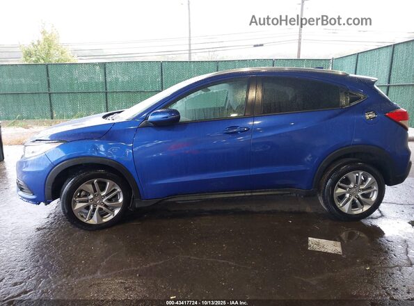 3CZRU6H52LM707322 2020 HONDA HR-V Blue Панорамний вид салону 360°