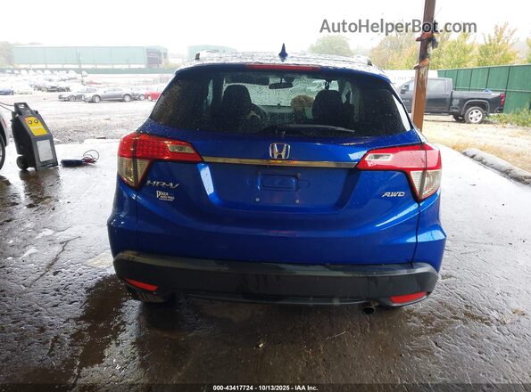 3CZRU6H52LM707322 2020 HONDA HR-V Blue 