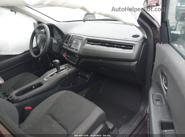 3CZRU6H54LM715499 2020 HONDA HR-V Purple Front interior view