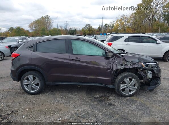 3CZRU6H54LM715499 2020 HONDA HR-V Purple Rear interior view