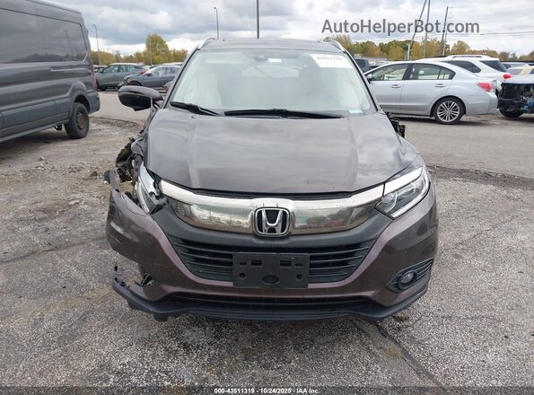 3CZRU6H54LM715499 2020 HONDA HR-V Purple Instrument cluster view