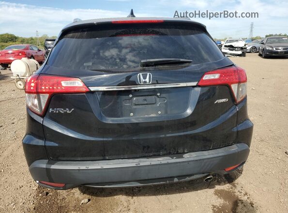 3CZRU6H54LM725269 2020 HONDA HR-V Black უკანა ხედი