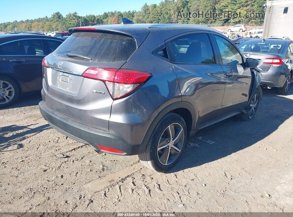 3CZRU6H55MM749307 2021 HONDA HR-V Gray Հետևի աջ