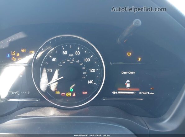 3CZRU6H55MM749307 2021 HONDA HR-V Gray Հետևի նստատեղերի տեսք