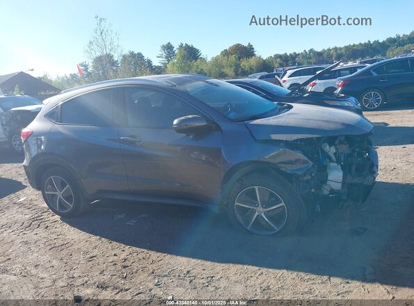 3CZRU6H55MM749307 2021 HONDA HR-V Gray Սալոնի 360 աստիճան տեսք