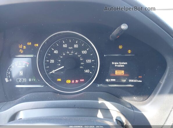 3CZRU6H56LM727167 2020 HONDA HR-V Серый Вид задних сидений