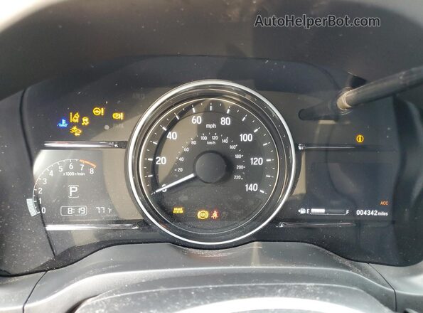 3CZRU6H57LM700737 2020 HONDA HR-V Orange Вид щитка приладів