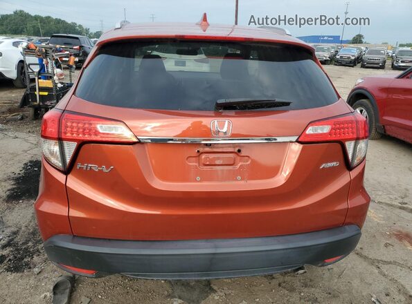 3CZRU6H57LM700737 2020 HONDA HR-V Orange Вид ззаду