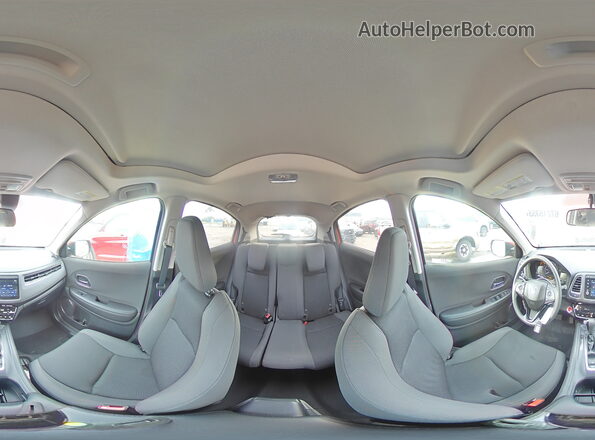 3CZRU6H57LM700737 2020 HONDA HR-V Orange Панорамний вид салону 360°