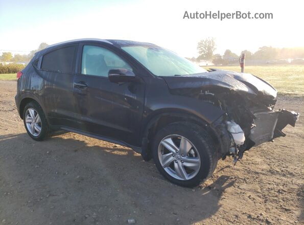 3CZRU6H57LM727856 2020 HONDA HR-V Black Delantero derecho