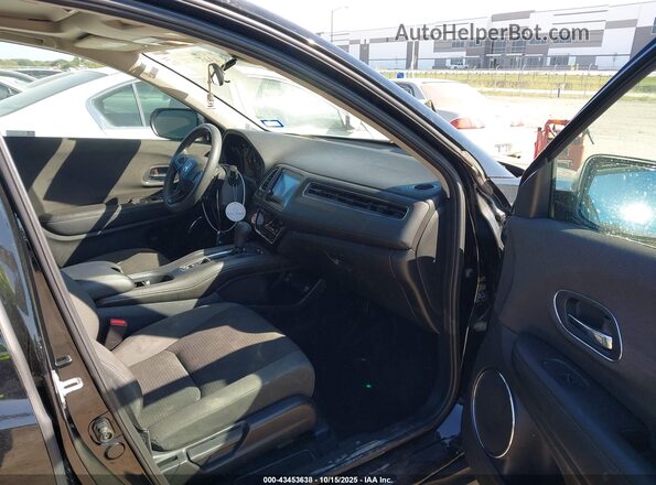 3CZRU6H57NM757314 2022 HONDA HR-V Black Вид салону спереду