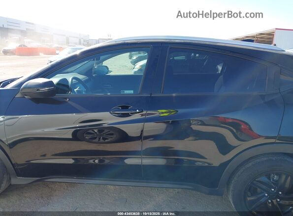 3CZRU6H57NM757314 2022 HONDA HR-V Black Панорамний вид салону 360°