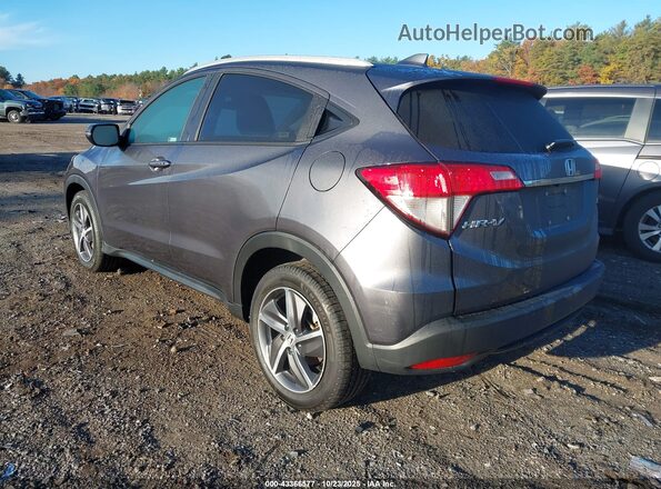 3CZRU6H58MM749317 2021 HONDA HR-V Серый Задняя левая четверть