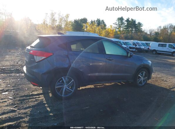 3CZRU6H58MM749317 2021 HONDA HR-V Серый Вид задней части салона