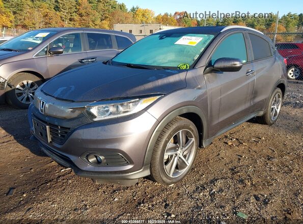 3CZRU6H58MM749317 2021 HONDA HR-V Серый Передняя левая четверть