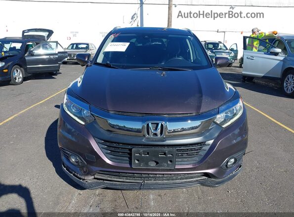 3CZRU6H70NM719635 2022 HONDA HR-V Purple Սարքավորումների վահանակի տեսք