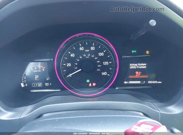 3CZRU6H72NM725095 2022 HONDA HR-V Black უკანა სავარძლების ხედი