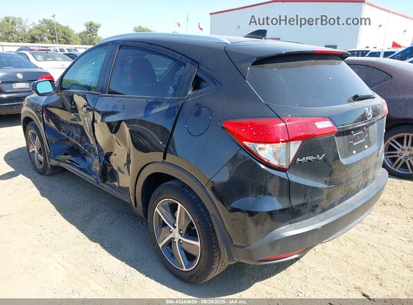 3CZRU6H72NM725095 2022 HONDA HR-V Black უკანა მარცხენა