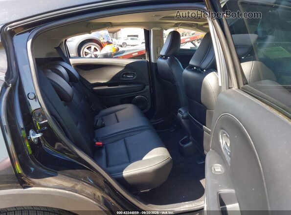 3CZRU6H72NM725095 2022 HONDA HR-V Black VIN კოდის სტიკერის ხედი