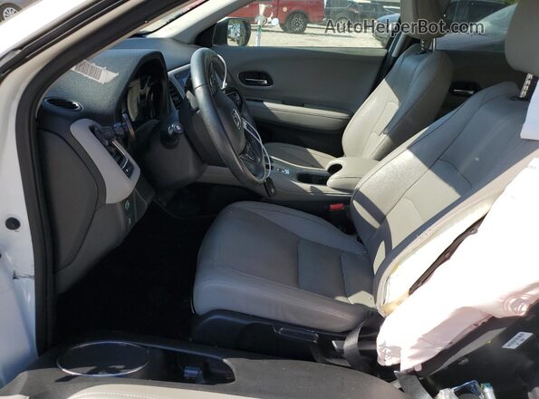3CZRU6H74LM739206 2020 HONDA HR-V White Widok wnętrza z przodu