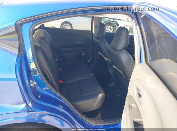 3CZRU6H96LM723283 2020 HONDA HR-V Blue VIN კოდის სტიკერის ხედი