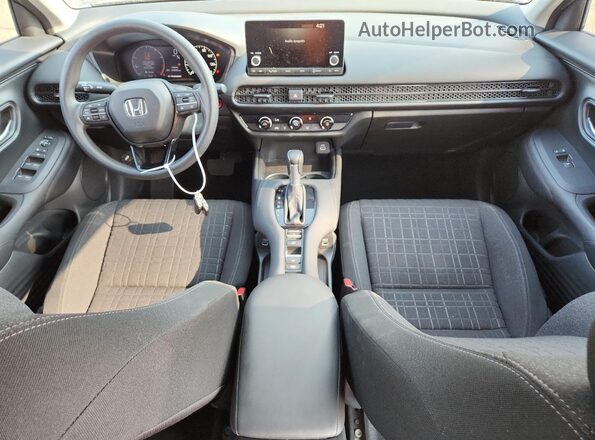 3CZRZ2H39PM746696 2023 HONDA HR-V Gray Vista del salpicadero