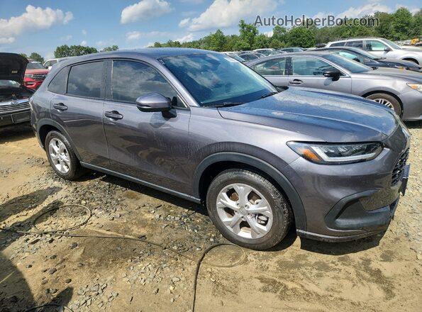 3CZRZ2H39PM746696 2023 HONDA HR-V Gray Delantero derecho