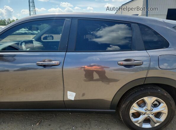 3CZRZ2H39PM746696 2023 HONDA HR-V Gray Vista de la etiqueta del VIN