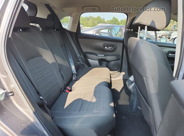 3CZRZ2H39PM746696 2023 HONDA HR-V Gray Vista interior trasera