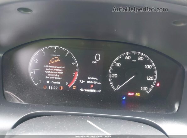 3CZRZ2H56RM759362 2024 HONDA HR-V Синий Вид задних сидений