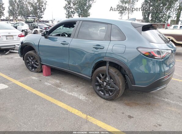 3CZRZ2H56RM759362 2024 HONDA HR-V Синий Задняя левая четверть