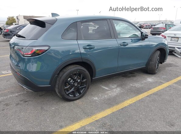 3CZRZ2H56RM759362 2024 HONDA HR-V Синий Задняя правая четверть