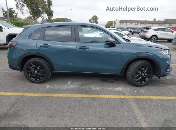 3CZRZ2H56RM759362 2024 HONDA HR-V Синий Вид задней части салона
