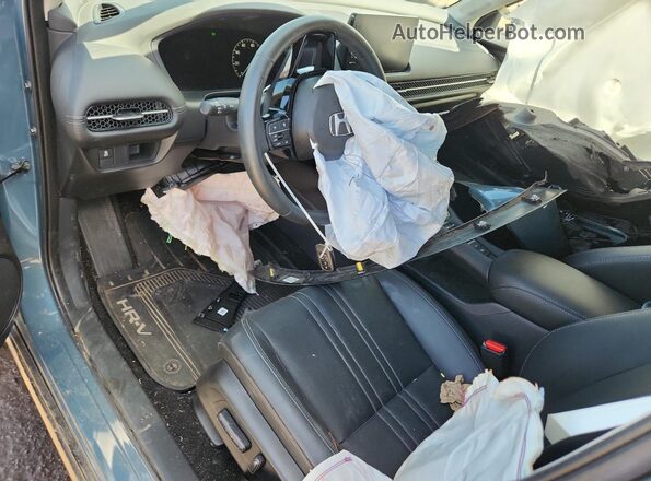 3CZRZ2H71RM765877 2024 HONDA HR-V Blue Առջևի վահանակի տեսք