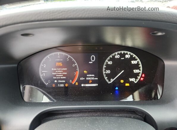 3CZRZ2H71SM774858 2025 HONDA HR-V Green Instrument cluster view