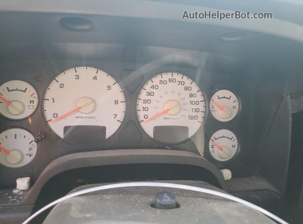 3D7MA48C93G714252 2022 DODGE RAM Gray ხელსაწყოთა პანელის ხედი