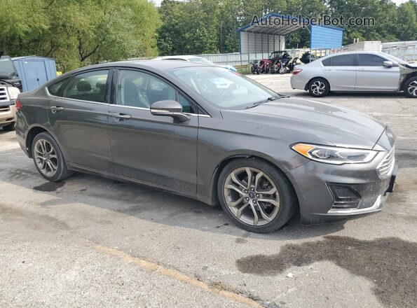 3FA6P0CD1LR136703 2020 FORD FUSION Charcoal Delantero derecho
