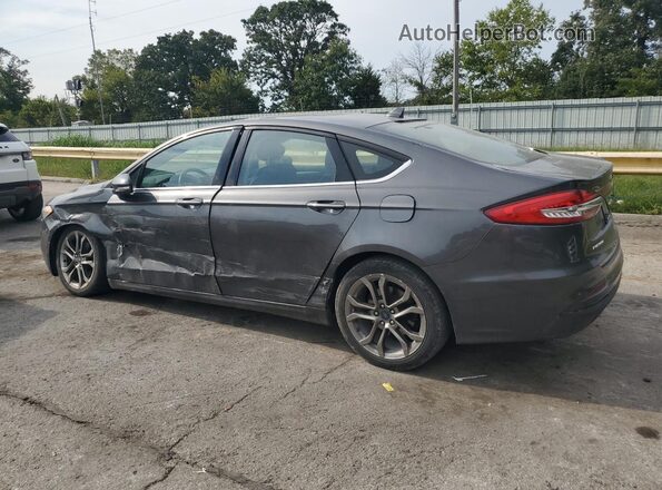 3FA6P0CD1LR136703 2020 FORD FUSION Charcoal Trasero izquierdo