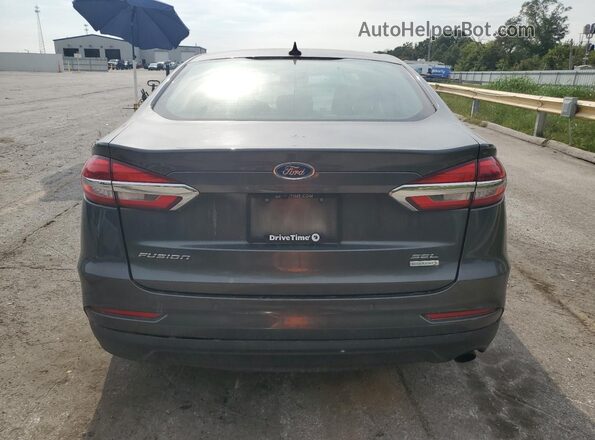 3FA6P0CD1LR136703 2020 FORD FUSION Charcoal Vista trasera