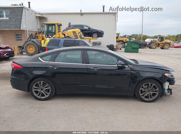 3FA6P0CD7LR116357 2020 FORD FUSION Black Widok wnętrza z tyłu